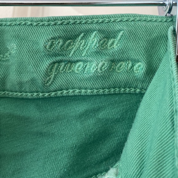 Green Ankle Skinny Jeans - 7FAM - Picture 2 of 5